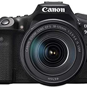 【中古-非常に良い】 Canon キャノン デジタル一眼レフカメラ EOS 90D EF-S18-135 IS USM レンズキット EOS90D18135ISUSMLK-A