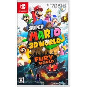 【中古】【表紙説明書なし】[Switch] スーパーマリオ 3Dワールド + フューリーワールド 任天堂 (20210212)