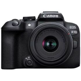 【納期約7〜10日】【代引不可】【お一人様1点まで】◎キヤノン ミラーレスカメラ EOS R10 18-45 IS STM レンズキット EOSR10L1845STM