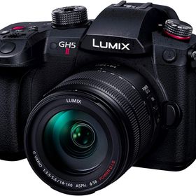 【中古】Panasonic パナソニック LUMIX DC-GH5M2H 高倍率ズームレンズキット ブラック