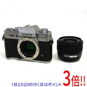 【1日と5.0のつく日、18日はポイント3倍！】【中古】FUJIFILM ミラーレス一眼カメラ X-T30 II XC15-45mmレンズキット