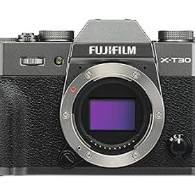 【中古】富士フイルム(FUJIFILM) ミラーレス一眼カメラ X-T30ボディ チャコールシルバー X-T30-CS