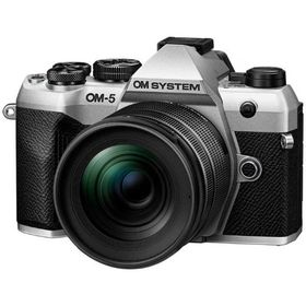 OMSYSTEM OM-5 Mark II 12-45mm F4.0 PRO レンズキット シルバー ［ズームレンズ］ OM5MarkII12-45mmSLV