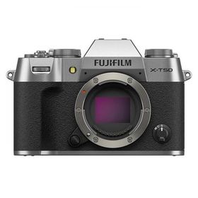 10年間保証付き 富士フイルム X-T50 ボディ シルバー X-T50-S JP(2026年冬キャッシュバックキャンペーン対象商品 10月30日〜12月29日まで)