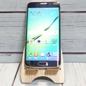 Softbank GALAXY S6 Edge 404SC 32GB ブラックサファイヤ 本体 白ロム [ジャンク] SIMロック解除済み SIMフリー J963804