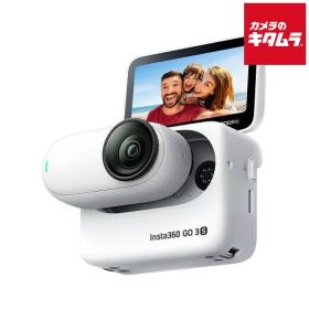 Insta360 GO 3S（64GB）ホワイト（CINSAATA-GO3S64W） インスタ360 アクションカメラ 4K 防水 超小型 《納期約1－2週間》