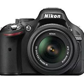 【中古】【非常に良い】Nikon デジタル一眼レフカメラ D5200 レンズキット AF-S DX NIKKOR 18-55mm f/3.5-5.6G VR付属 ブラック D5200LKBK