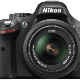 【中古】 【アウトレット品】ニコン Nikon デジタル一眼レフカメラ D5200 レンズキット AF-S DX NIKKOR 18-55mm f/3.5-5.6G VR付属 ブラック… 当店保証30日間 人気 交換レンズ 一眼レフ ミラーレス 中古