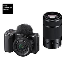 【予約商品】[新品]SONY ソニー VLOGCAM ZV-E10 II ダブルズームレンズキット ブラック ZV-E10M2X B※入荷次第お届け