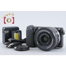 【中古】SONY ソニー α NEX-5R パワーズームレンズキット ブラック シャッター回数僅少 多言語対応