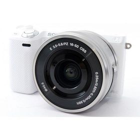 SONY NEX-5R レンズキット ホワイト 美品 SDカード付 動作確認済み 1ヶ月保証付 スマホ転送 小型軽量