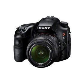 中古 1年保証 美品 SONY α57 ズームレンズキット DT 18-55mm SAM [SLT-A57K]