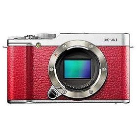 FUJIFILM X-A1本体 レッド 良品 動作確認済み 1ヶ月保証付 小型軽量 ミラーレス