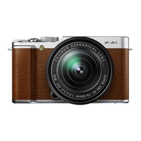 中古 １年保証 美品 FUJIFILM X-A1 16-50mm ズームレンズキット ブラウン