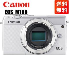 キヤノン Canon EOS M100 ボディ ホワイト ミラーレス一眼 カメラ 中古