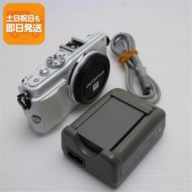 美品 E-PL6 OLYMPUS PEN Lite ホワイト 即日発送 ミラーレス一眼 OLYMPUS 本体 あすつく 土日祝発送OK