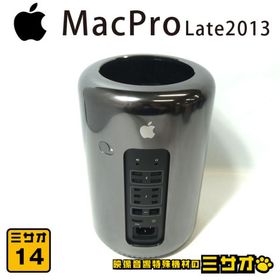 ★Mac Pro Late 2013・3.7GHz 4コア XeonE5/メモリ 32GB/SSD 256GB/FirePro D300/macOS Monterey 12.7/A1481［14］