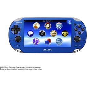 PlayStation Vita Wi-Fiモデル サファイア・ブルー (PCH-1000 ZA04) 本体のみ