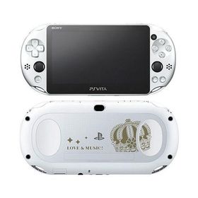 中古PSVITAハード PlayStation Vita本体 うたの☆プリンスさまっ♪ MUSIC3 王冠 刻印モデル (グレイシャ