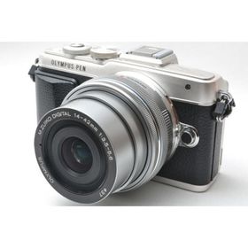 【中古】【1ヶ月保証】 オリンパス OLYMPUS ペン E-PL7 レンズキット シルバー ミラーレス