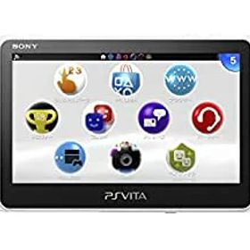 【中古】PlayStation Vita Wi-Fiモデル グレイシャー・ホワイト(PCH-2000ZA22)
