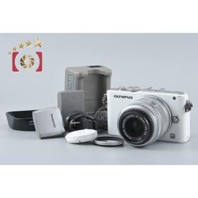【中古】OLYMPUS オリンパス PEN Lite E-PL3 レンズキット ホワイト