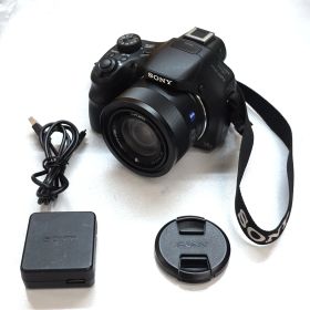 SONY Cyber-shot DSC-HX400V デジカメ 高倍率ズーム コンデジ ブラック 動作難あり ジャンク カメラ 928-17