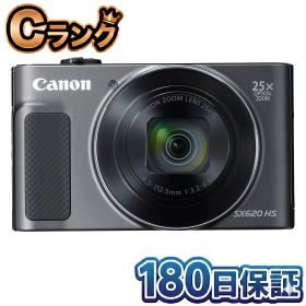 【中古】 整備済み品 Canon コンパクトデジタルカメラ PowerShot SX620 HS ブラック PSSX620HSBK 本体 光学25倍ズーム Wi-Fi対応 パワーショット デジカメ コンデジ 徹底除菌清掃済 高品質 送料無料 翌日配送 中古 きやのん キャノン 180日保証