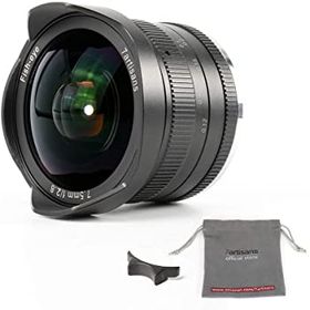 【中古】【39shop】7職人7.5?MM★f2?. 8?APS - Cサイズ広角魚眼レンズ固定レンズ( Aspherical ) with all-metal機体for Fuji FXマウントカメラLike x-a1?x-a2?x（良い）