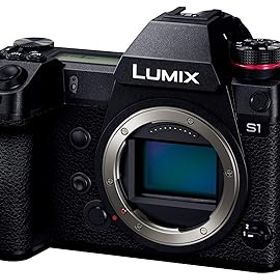 【中古】(非常に良い)パナソニック(Panasonic) フルサイズ ミラーレス一眼カメラ ルミックス S1 ボディ 2420万画素 ブラック DC-S1-K