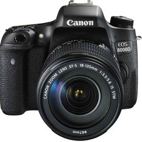 【中古】Canon デジタル一眼レフカメラ EOS 8000D レンズキット EF-S18-135mm F3.5-5.6 IS STM 付属 EOS8000D18135ISSTMLK