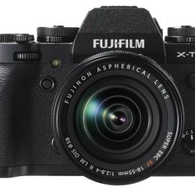 【中古】FUJIFILM レンズ交換式プレミアムカメラキットX-T1+XF18-55mmキットブラック F X-T1B/1855KIT