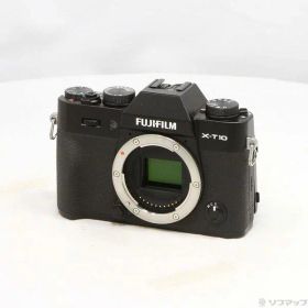 【中古】FUJIFILM(フジフイルム) FUJIFILM X-T10 ブラック 【368-ud】