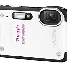 【中古】(非常に良い)OLYMPUS デジタルカメラ TG-620 1200万画素 5m防水 裏面照射型CMOS 広角28mm ホワイト TG-620 WHT