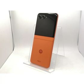 【中古】MOTOROLA 国内版 【SIMフリー】 motorola razr 50 スプリッツオレンジ 12GB 512GB PB230002JP【川崎駅前】保証期間1ヶ月【ランクA】