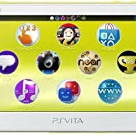 【中古】PlayStation Vita Wi-Fiモデル ライムグリーン/ホワイト (PCH-2000ZA13)【メーカー生産終了】 rdzdsi3