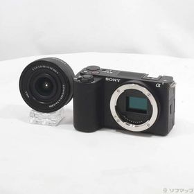 〔中古〕SONY(ソニー) VLOGCAM ZV-E10 II パワーズームレンズキット ブラック ZV-E10M2K B〔258-ud〕
