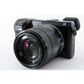 【中古】 ソニー SONY ミラーレス一眼カメラ α NEX-7 レンズキット ブラック 当店保証30日間 人気 ミラーレス一眼 ミラーレス デジタルカメラ 中古