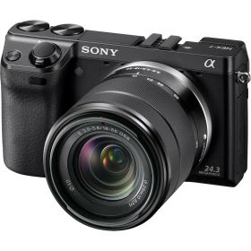 【中古】SONY ミラーレス一眼カメラ α NEX-7 ズームレンズキット ブラック NEX-7K