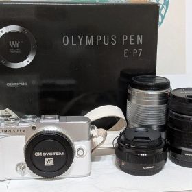 OLYMPUS PEN E-P7 本体 レンズ3本セット