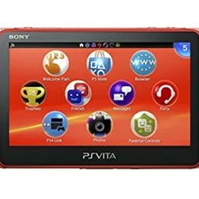 【中古】 PlayStation Vita Wi-Fiモデル メタリック・レッド (PCH-2000ZA26)