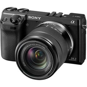 【中古】SONY ミラーレス一眼カメラ α NEX-7 ズームレンズキット ブラック NEX-7K