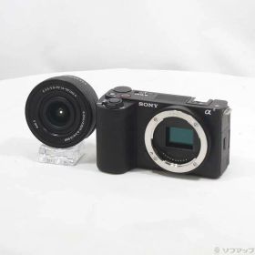 【中古】SONY(ソニー) VLOGCAM ZV-E10 II パワーズームレンズキット ブラック ZV-E10M2K B 【258-ud】