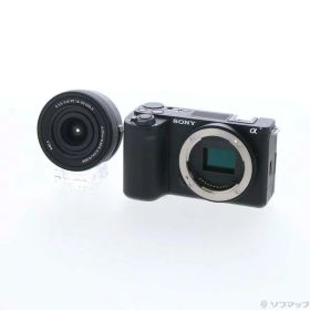 【中古】SONY(ソニー) VLOGCAM ZV-E10 II パワーズームレンズキット ブラック ZV-E10M2K B 【344-ud】