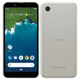 【中古】Aランク【目立った傷や汚れなし】 SIMフリー S5-SH SHARP Android One S5 シルバー 本体のみ 利用制限▲(白ロム) 送料無料