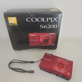 Nikon COOLPIX S6200 ブリリアンレッド SDHCカード4GB付