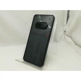 【中古】NOTHING 国内版 【SIMフリー】 Nothing Phone (3a) ブラック 8GB 128GB【川崎】保証期間1ヶ月【ランクA】