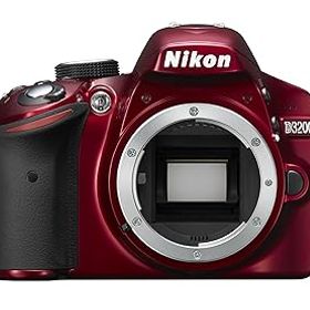 【中古】【39shop】Nikon★デジタル一眼レフカメラ D3200 ボディー レッド D3200RD（非常に良い）