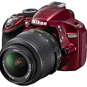 【中古】Nikon デジタル一眼レフカメラ D3200 ボディー レッド D3200RD