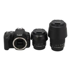 中古 デジタル一眼 ダブルズームキットCanon キヤノン EOS Kiss X9 ダブルズームキット 041070027502コンディションランク【B】（商品 No.67-0）